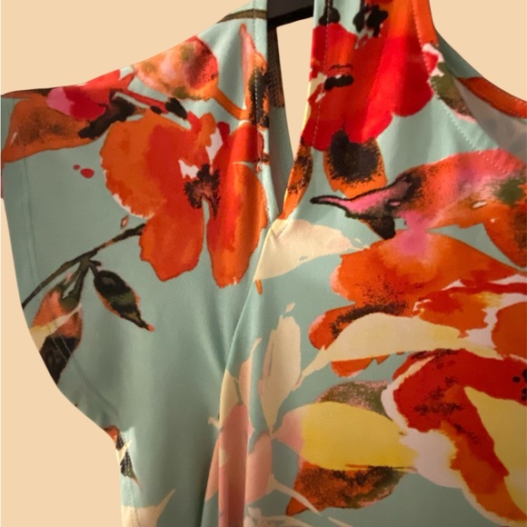 London Times Multicolor Floral Dress - Picture 3 of 5
